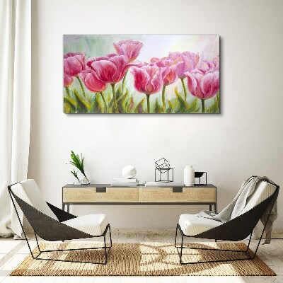 Tablou canvas florile plantei