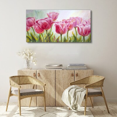 Tablou canvas florile plantei