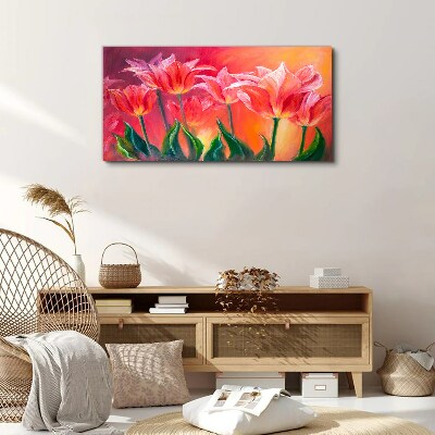 Tablou canvas florile plantei