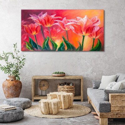 Tablou canvas florile plantei