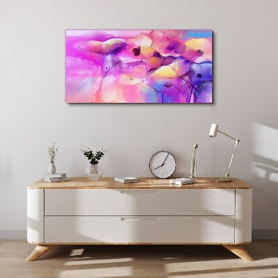 Tablou canvas Vise florale în nuanțe de roz
