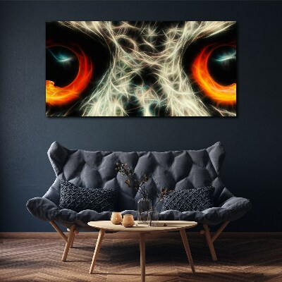 Tablou canvas Ochi de foc și mister