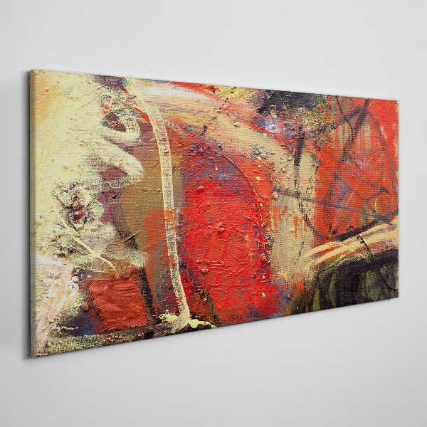 Tablou canvas Peisaj abstract cu culori intense