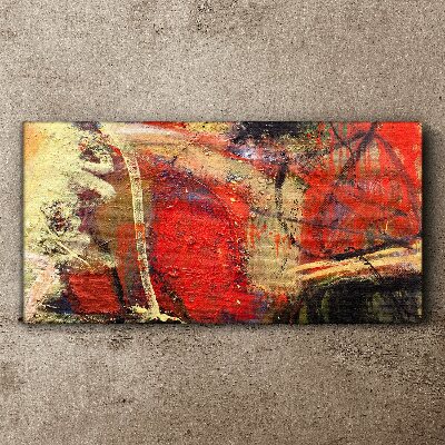Tablou canvas Peisaj abstract cu culori intense