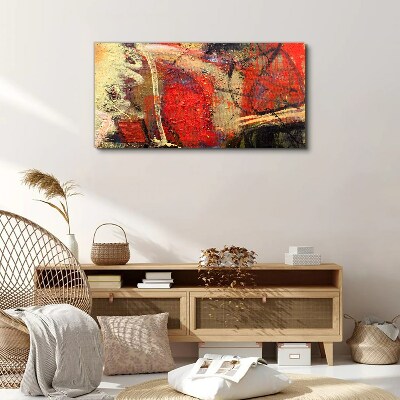Tablou canvas Peisaj abstract cu culori intense