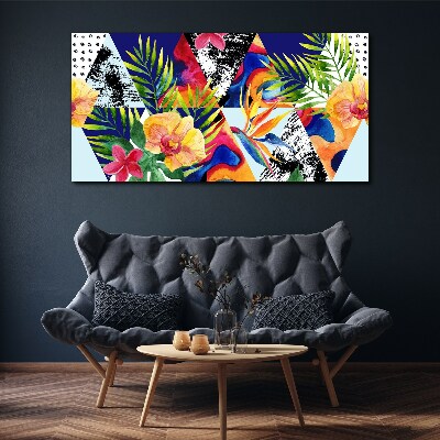 Tablou canvas Mozaic tropical de culori