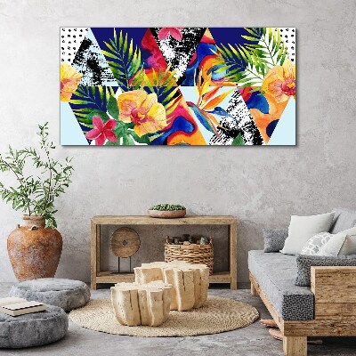Tablou canvas Mozaic tropical de culori