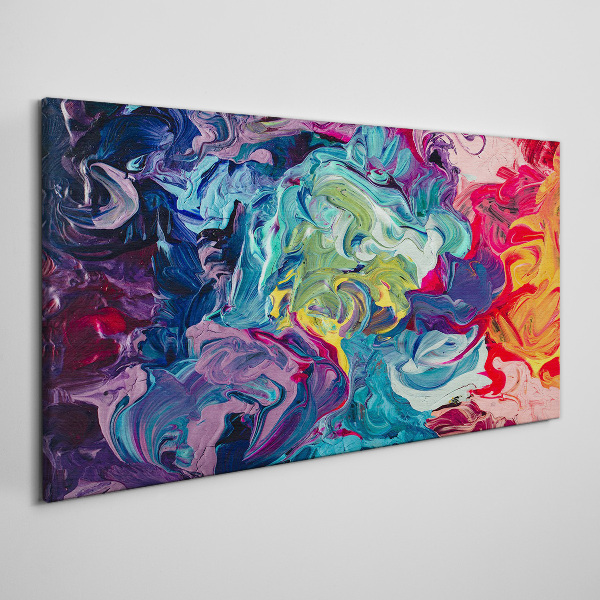 Tablou canvas Un vârtej colorat de emoții