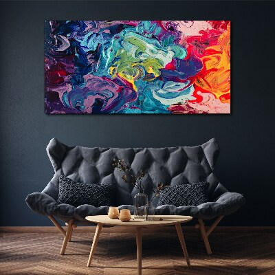 Tablou canvas Un vârtej colorat de emoții