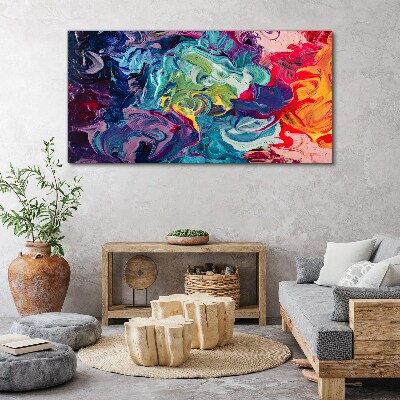 Tablou canvas Un vârtej colorat de emoții