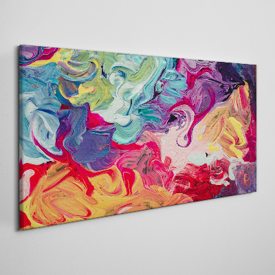 Tablou canvas Un vârtej colorat de emoții