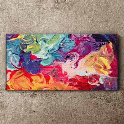 Tablou canvas Un vârtej colorat de emoții