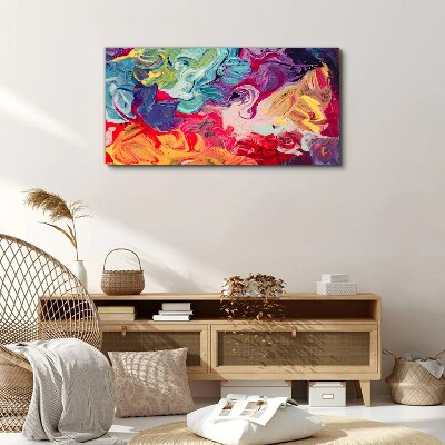Tablou canvas Un vârtej colorat de emoții