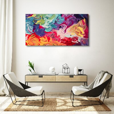 Tablou canvas Un vârtej colorat de emoții