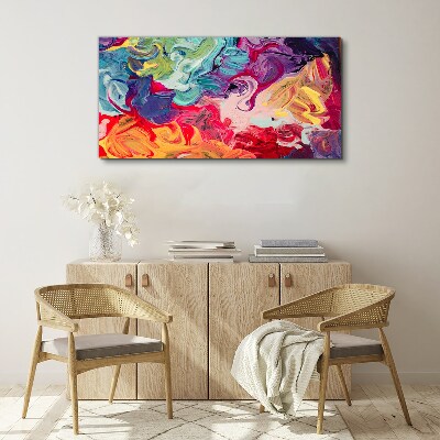 Tablou canvas Un vârtej colorat de emoții