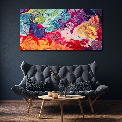 Tablou canvas Un vârtej colorat de emoții