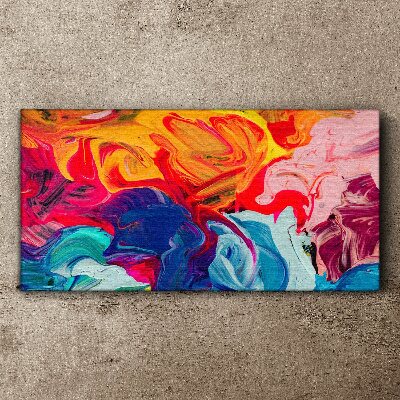 Tablou canvas Un val colorat de emoții