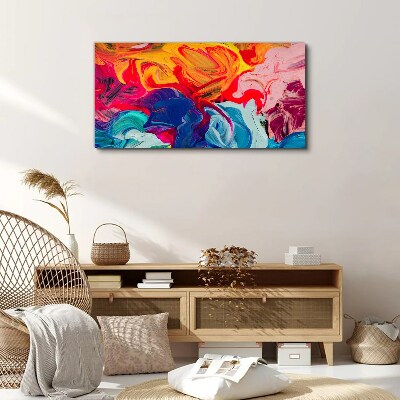 Tablou canvas Un val colorat de emoții