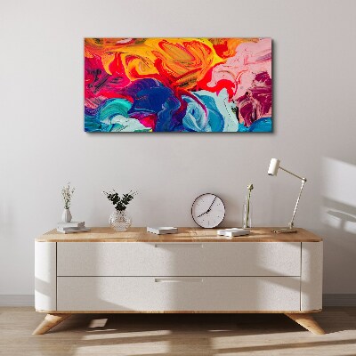 Tablou canvas Un val colorat de emoții