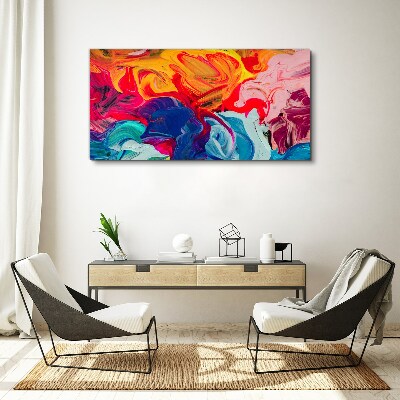 Tablou canvas Un val colorat de emoții