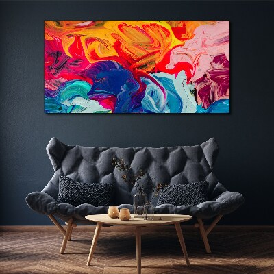 Tablou canvas Un val colorat de emoții