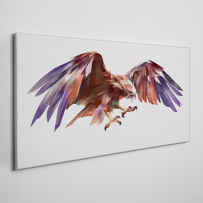 Tablou canvas Zborul dinamic al vulturului