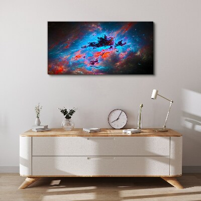 Tablou canvas Dansul cosmic al culorilor
