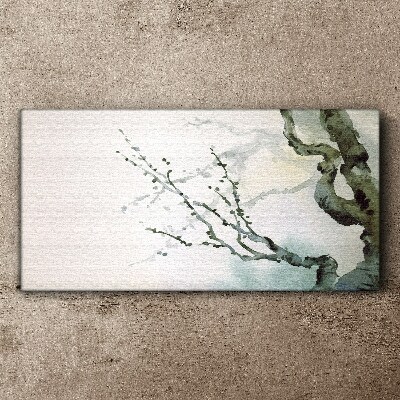 Tablou canvas Ramuri delicate în acuarelă