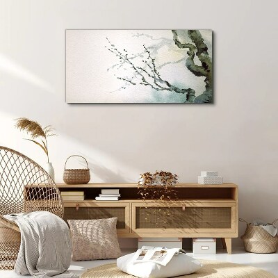 Tablou canvas Ramuri delicate în acuarelă