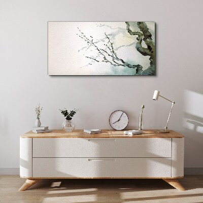 Tablou canvas Ramuri delicate în acuarelă