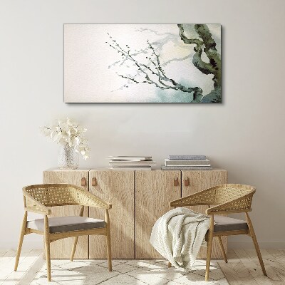 Tablou canvas Ramuri delicate în acuarelă