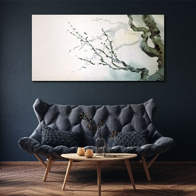 Tablou canvas Ramuri delicate în acuarelă