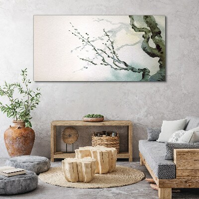 Tablou canvas Ramuri delicate în acuarelă