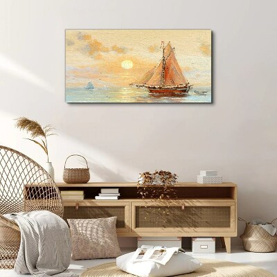 Tablou canvas O dimineață liniștită la mare