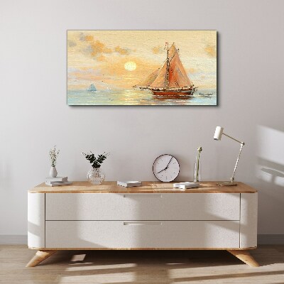 Tablou canvas O dimineață liniștită la mare