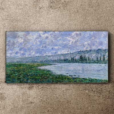 Tablou canvas Sena la Vétheuil Monet