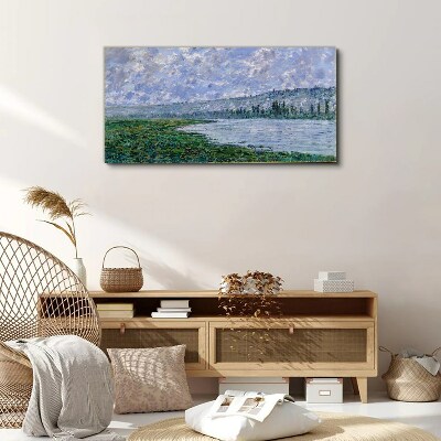 Tablou canvas Sena la Vétheuil Monet