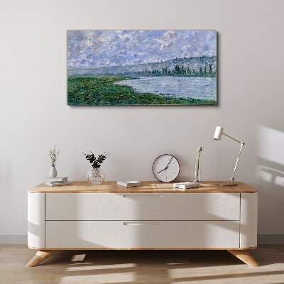 Tablou canvas Sena la Vétheuil Monet