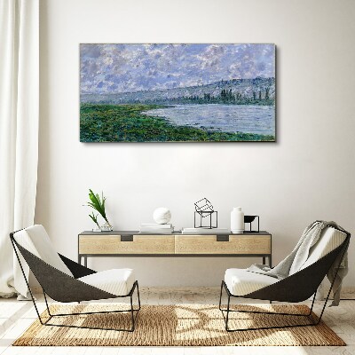 Tablou canvas Sena la Vétheuil Monet