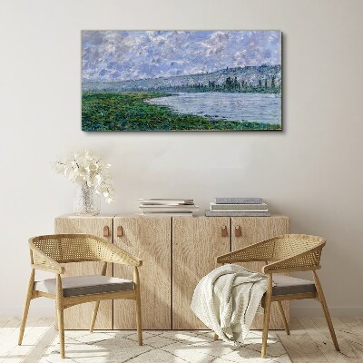 Tablou canvas Sena la Vétheuil Monet