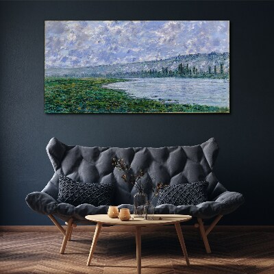 Tablou canvas Sena la Vétheuil Monet