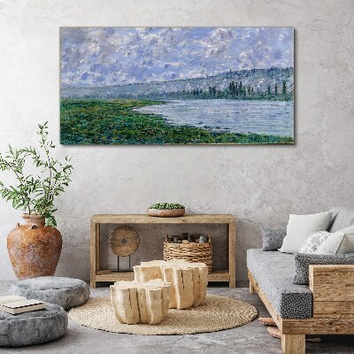 Tablou canvas Sena la Vétheuil Monet