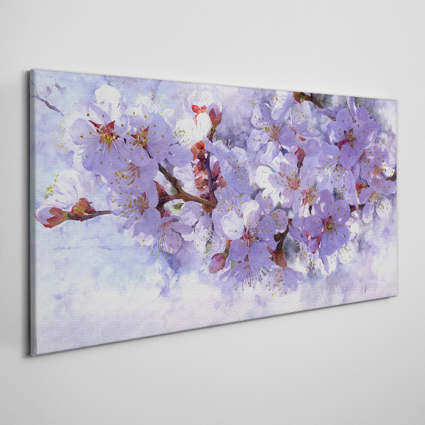Tablou canvas Încântare florală în nuanțe de violet