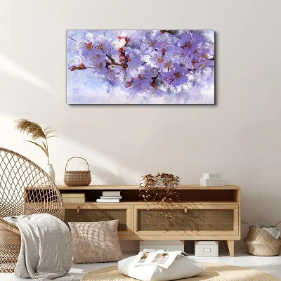 Tablou canvas Încântare florală în nuanțe de violet