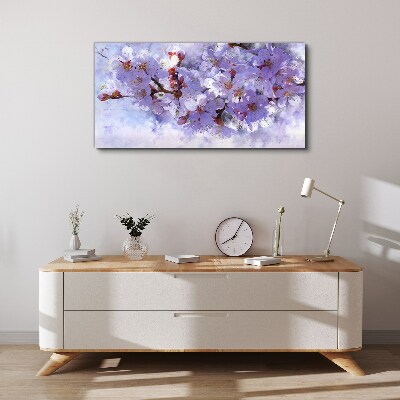 Tablou canvas Încântare florală în nuanțe de violet