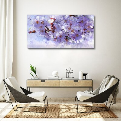 Tablou canvas Încântare florală în nuanțe de violet
