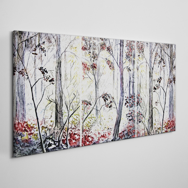 Tablou canvas Ceață de pădure