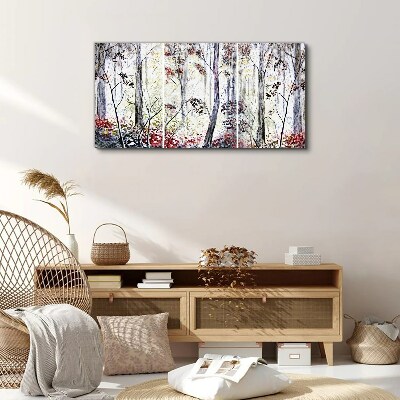 Tablou canvas Ceață de pădure