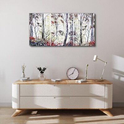 Tablou canvas Ceață de pădure