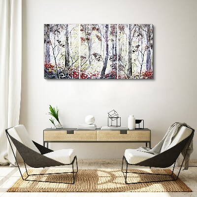 Tablou canvas Ceață de pădure